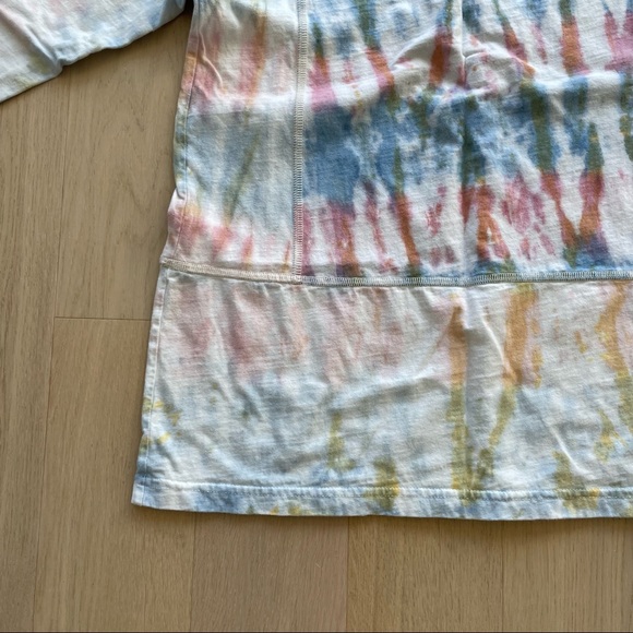 John Elliott Reconstructed Tie Dye Long Sleeve Tee Shirt - Picture 11 of 13